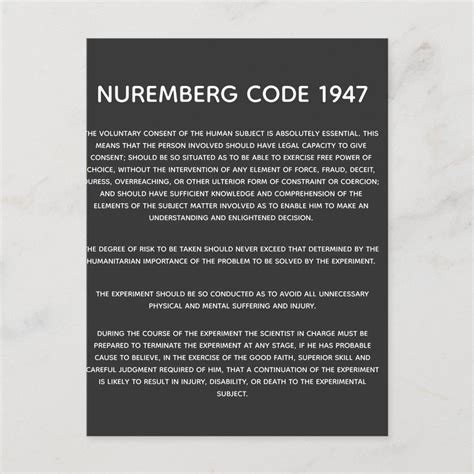Image result for Code Nuremberg Explication