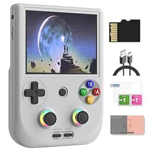 RG406V Android 13 Handheld Game Console 4" HD IPS 8GB RAM 128GB Storage ...