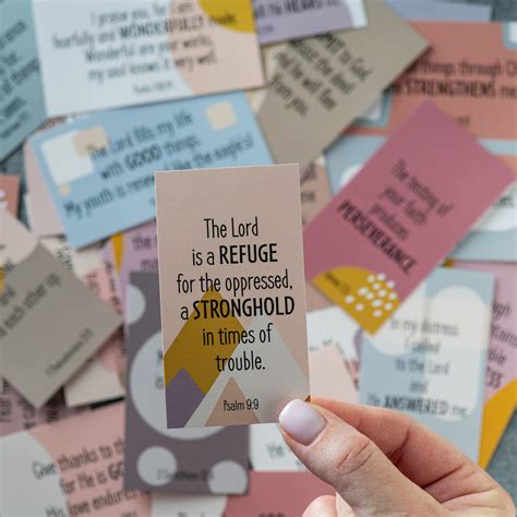 Buy DIVERSEBEE Bible Verse Cards, 60 Unique, Assorted Mini Scripture ...