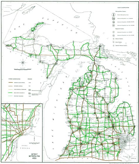 Michigan Highways: Maps