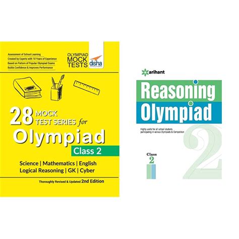 Buy 28 Mock Test Series for Olympiads Class 2 Science, Mathematics ...