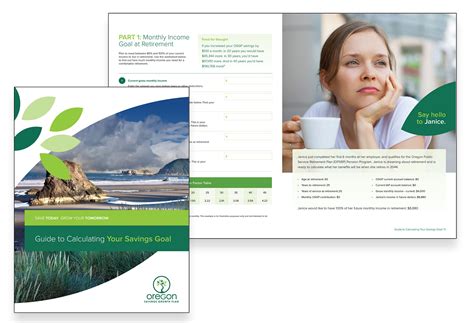 Oregon Savings Growth Plan - Print Collateral — VisionMix Digital Media