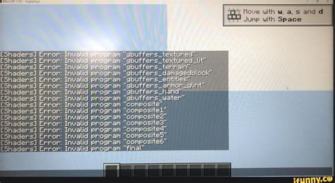 G-Buffer Program Error Shaders Minecraft 的图像结果