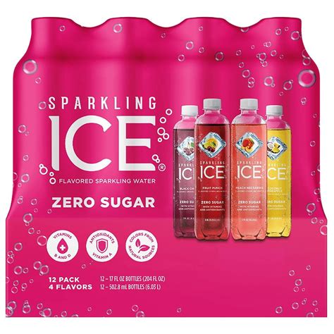 Sparkling Ice Zero Sugar, Calorie-Free Sparkling Drink Variety Pack ...