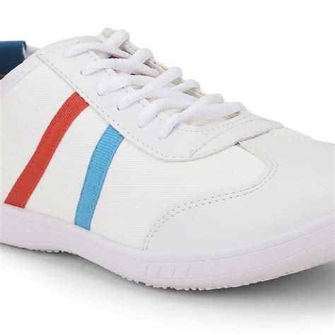 Buy Force 10 Lacing White Casual Shoes For Men DYLAN-1E by Liberty