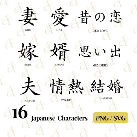 The Word Love In Japanese Writing