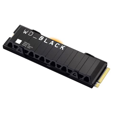 Western Digital SSD WD Black SN850X 1 To - Avec dissipateur thermique ...