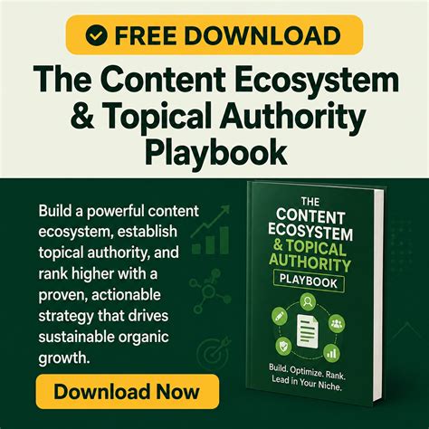 The Content Ecosystem & Topical Authority Playbook – LyWire