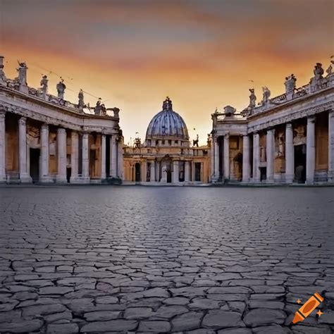 Vatican city on Craiyon