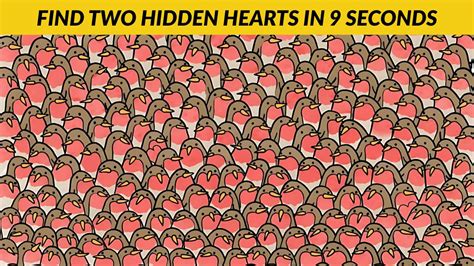 Visual Illusion: Only Those With 𝟮𝟬/𝟮𝟬 Vision Can Find the Two Hidden ...