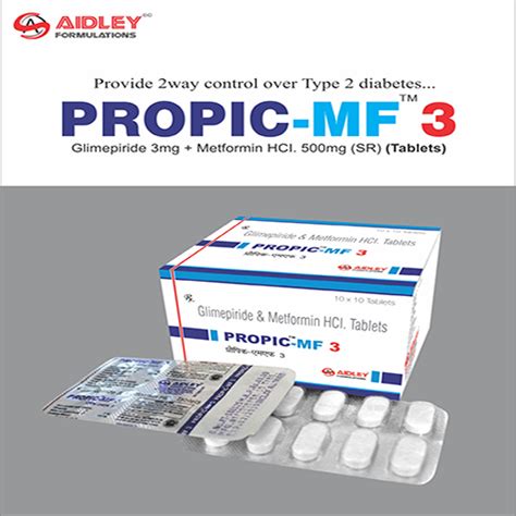 PROPIC-MF 3 Tablets SANIFY HEALTHCARE PVT. LTD.