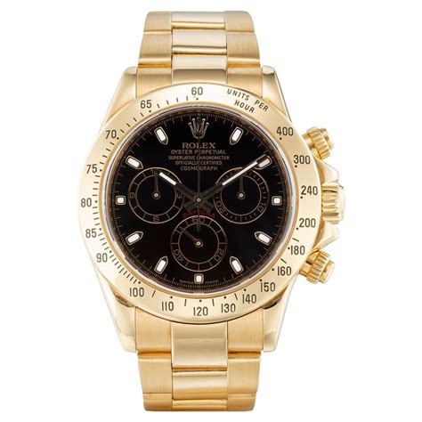 ROLEX Daytona Montre Cosmographe en or blanc 18 carats avec cadran de Tahiti en nacre noire En ...