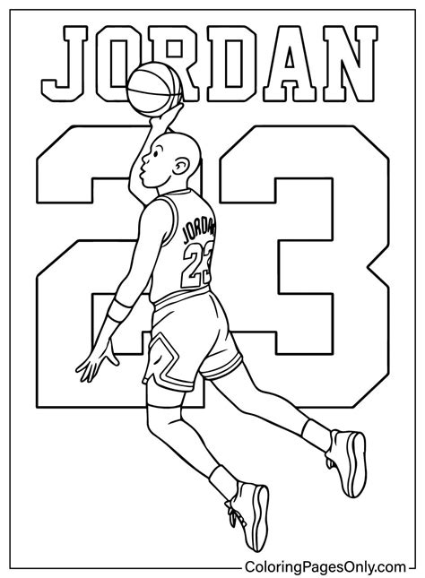 30+ Michael Jordan Coloring Pages - Free Printable PDF & Online Coloring