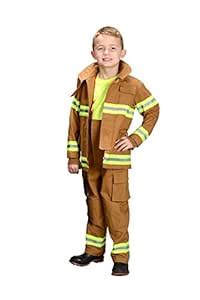 Buy Aeromax Jr. Los Angeles Fire Fighter Suit, Tan, Size 2/3. The Best ...