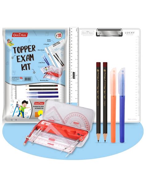 Buy Topper Exam Kit, All-in-One for Exam Success, Durable Board ...