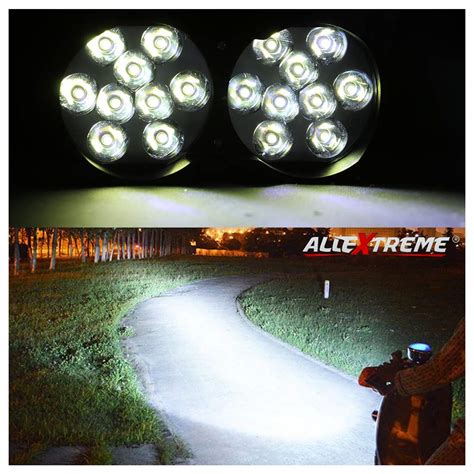 Allextreme EXF18LS 18 LED Fog Light Spot Beam Waterproof Heavy Duty ...
