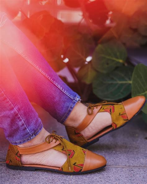 Get Two-Textured Cut-Out Lace-Up Juttis at ₹ 2450 | LBB Shop