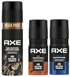 Buy AXE Dark Temptation Long Lasting Deodorant Bodyspray For Men 215 ml ...