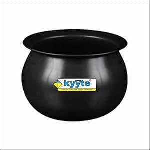Buy MACclite - kyyte Hard Anodised Aluminium Round Handi, Milk Pot ...