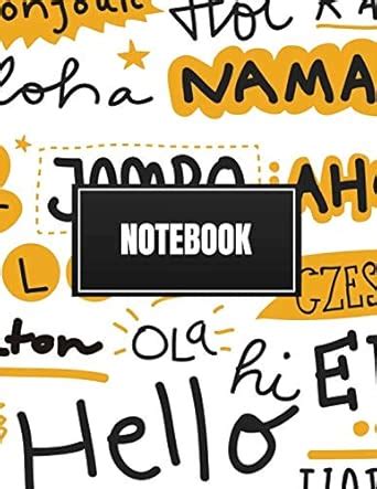 Buy Notebook: big hi cover (8.5 x 11) inches 110 pages, Blank Unlined ...