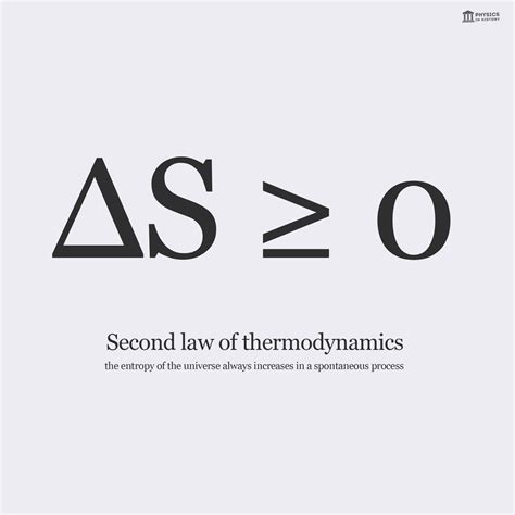 The second law of thermodynamics states that the entropy of the universe always increases in a ...