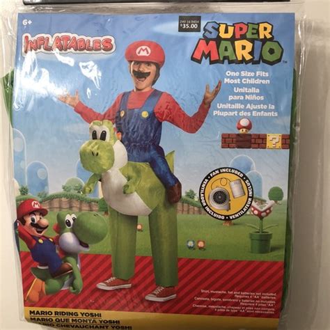 Super Mario Bros - Mario Riding Yoshi - Kid's India | Ubuy