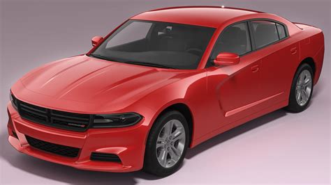 Dodge Charger SXT 2023 - 3D Model by 3dacuvision
