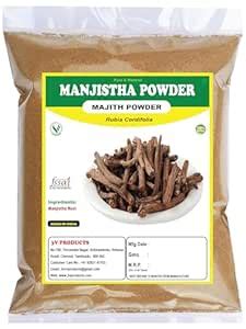 3V PRODUCTS Manjistha Powder - Pack of 2x50g - Rubia Cordifolia ...