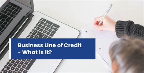 business line of credit for new business