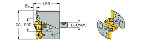 Iscar India | Holemaking > Drilling > Inserted Drill Bodies > MD-MNC ...