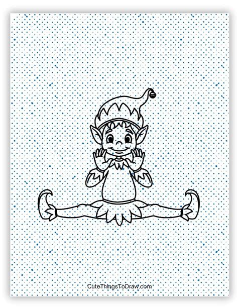 Cute Elf Drawing Ideas - Cute Things to Draw