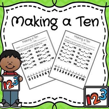 Image result for Maths Using Number Line or Making Ten