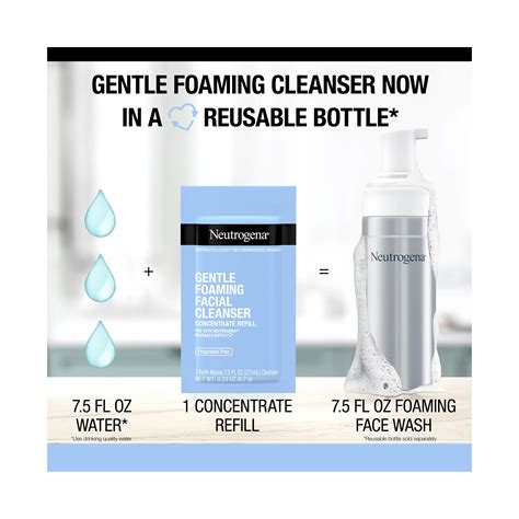 Reusable Gentle Foaming Facial Cleanser Starter Kit | NEUTROGENA®