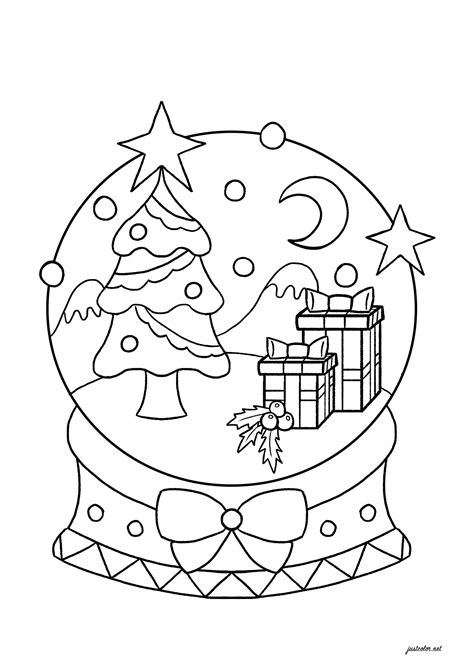 Christmas free to color for children - Christmas Coloring Pages for Kids