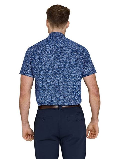 Raging Bull Short Sleeve Floral Shirt, Navy/Multi