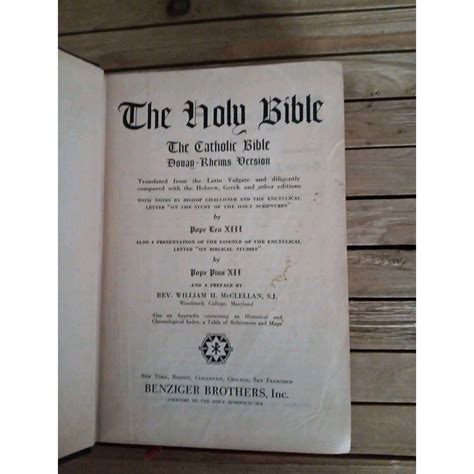 Image result for Douay-Rheims Challoner