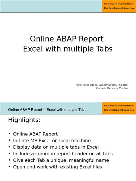 Image result for ABAP Excel Tutorial