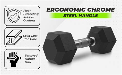 Buy Body Maxx 50Kg Hex Dumbbells Combo. 2.5 Kg + 5 Kg + 7.5 Kg + 10 Kg ...