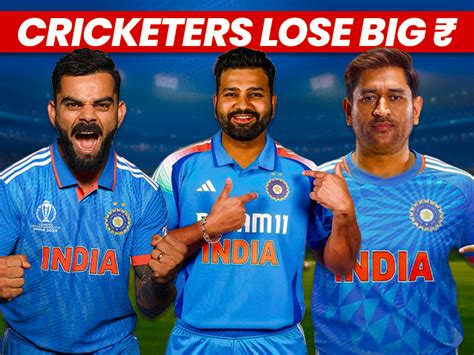 Indian stars face ₹200 crore hit after gaming ban: Cricketers ...