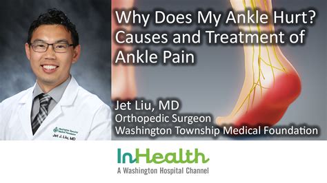 Why Does My Ankle Hurt? Causes and Treatment of Ankle Pain | Washington Health