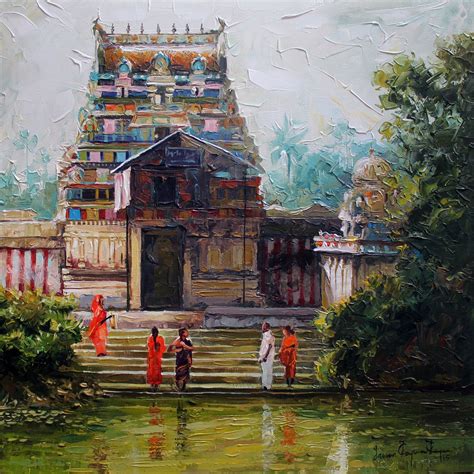 Landscape Paintings By Famous Indian Artists Ideas | PrestaStyle