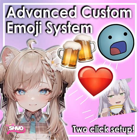 Particle Emoji System 「パーティクル絵文字システム」「VRChat」 - shiio - BOOTH