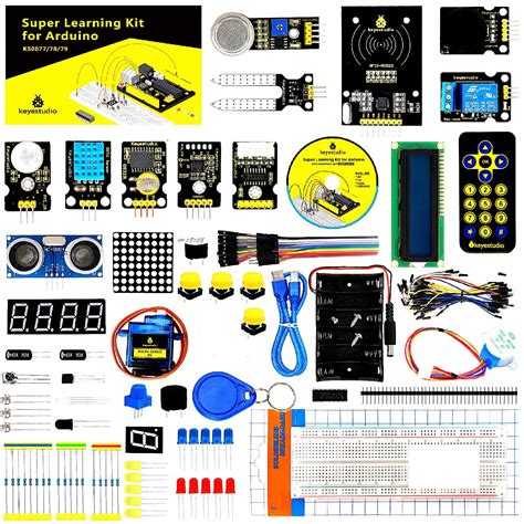 Keyestudio Starter Kit W Tutorial For Arduino Mega 2560 Nano ...