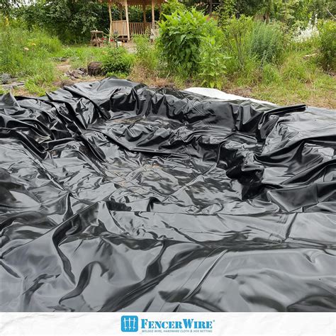 Fencer Wire 4 mil Black Plastic Sheeting, Roll of India | Ubuy
