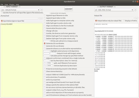 Image result for Open Babel GUI