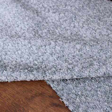 Boucle Chenille Upholstery Fabric Duck Egg Blue