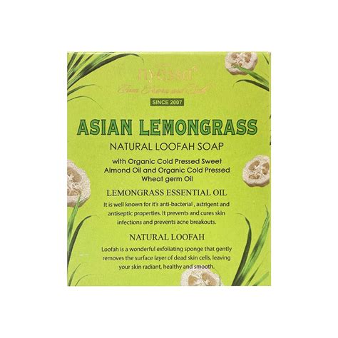 Buy Nyassa Asian Lemongrass Handmade Loofah Soap 150 gm with Fresh ...