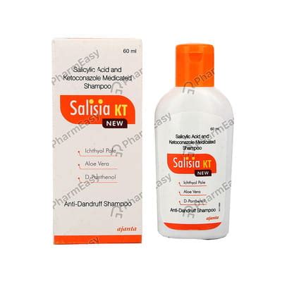 Salisia Kt New Shampoo 60ml: Uses, Side Effects, Price & Dosage | PharmEasy