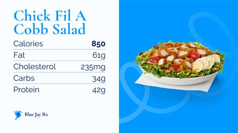 Chick Fil A Cobb Salad Calories and Nutrition Facts - One Chick Fil A ...