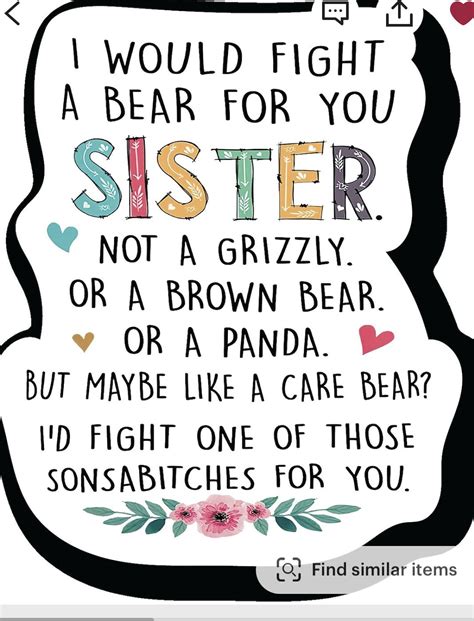 Pin by Brenda Alleyne on Quoting | Sisters funny, Sister quotes funny ...